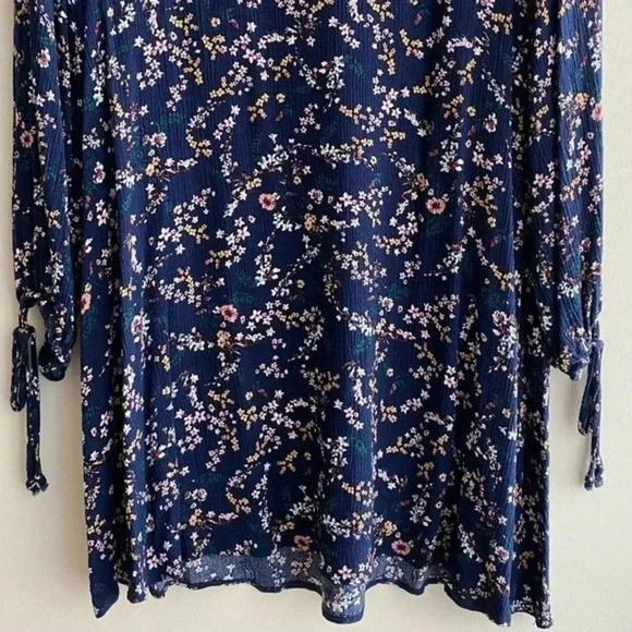 American Eagle Outfitters Cold Shoulder Floral Dress, Size M - Picture 5 of 16